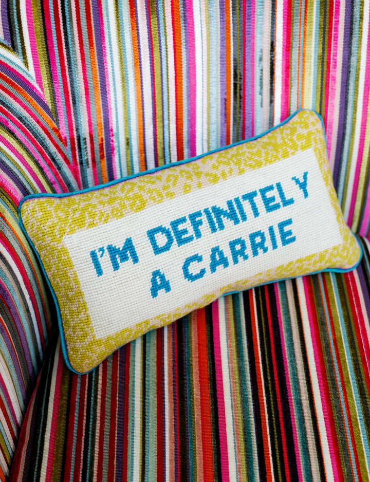 I.m Definitely A Carrie - Loro Lino Fine Linens