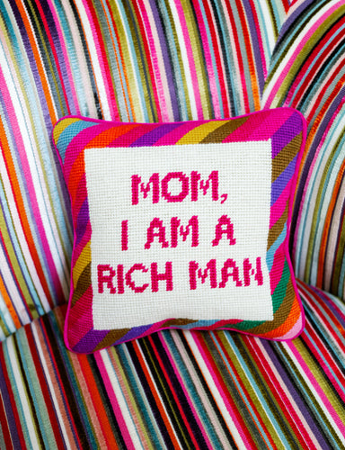 Mom I am A Rich Man - Loro Lino Fine Linens