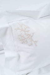 Coral Knots Fine Bedding Collection - Loro Lino Fine Linens